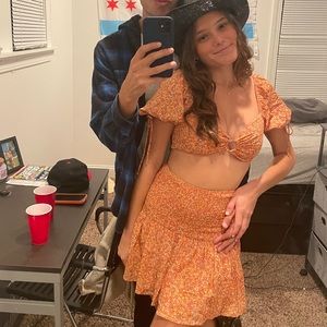 Floral two piece set Princess Polly